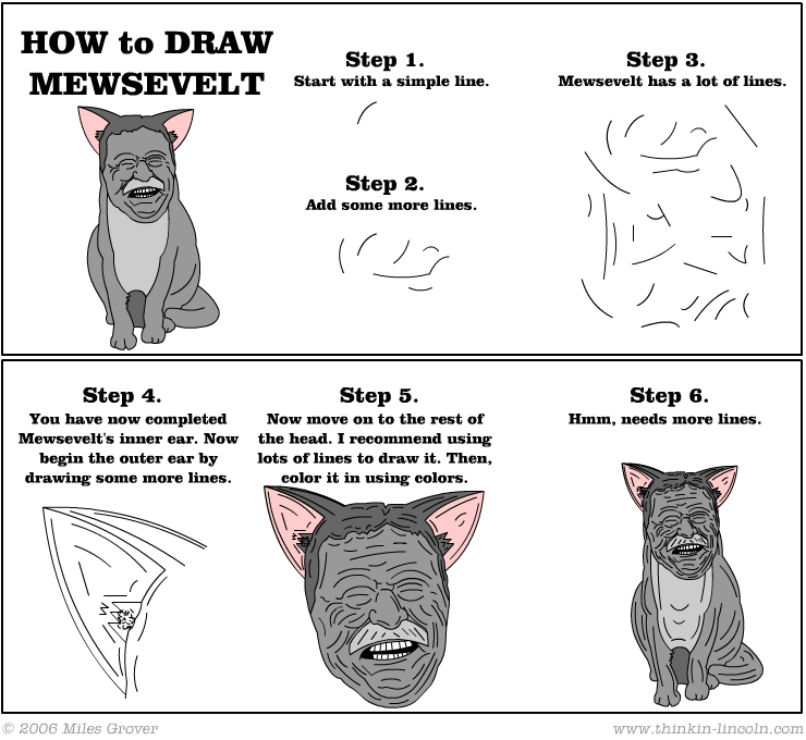 How to Draw Mewsevelt