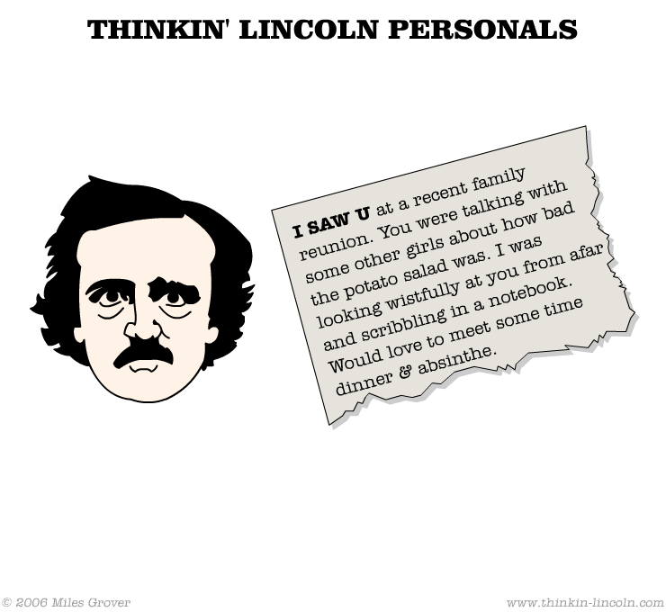 Thinkin' Lincoln Personals - E.A.P.