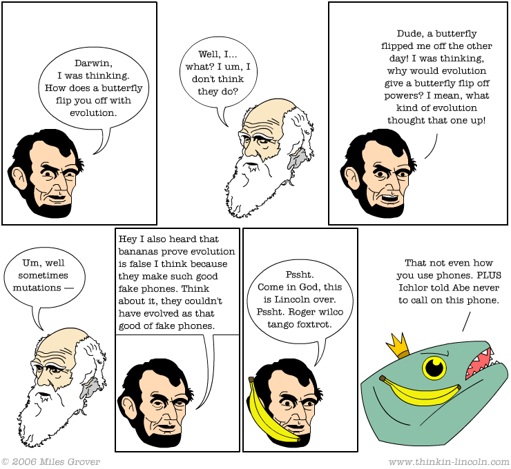 Abe Lincoln, Evolution Expert