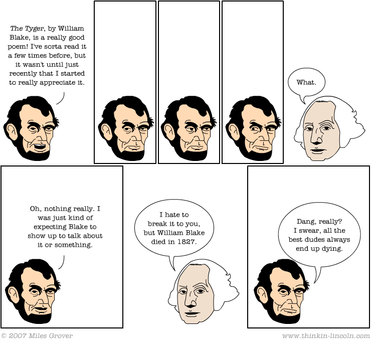 Abe Lincoln vs. The Tyger
