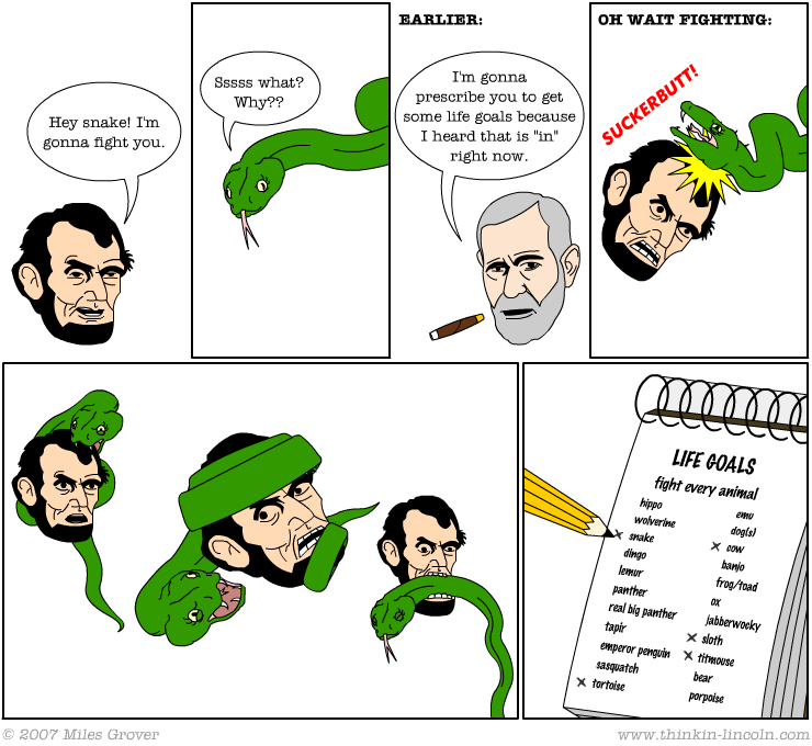 Snake vs. President
