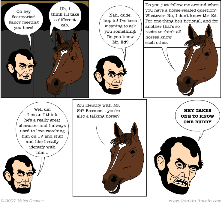 Someone Can Talk to a Horse, of Course