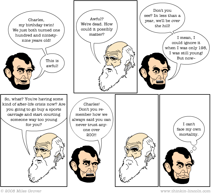 Happy Birthday Abe & Darwin!